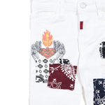 Claude Denim (White) Bottoms Haus of JR 
