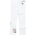Claude Denim (White) Bottoms Haus of JR 