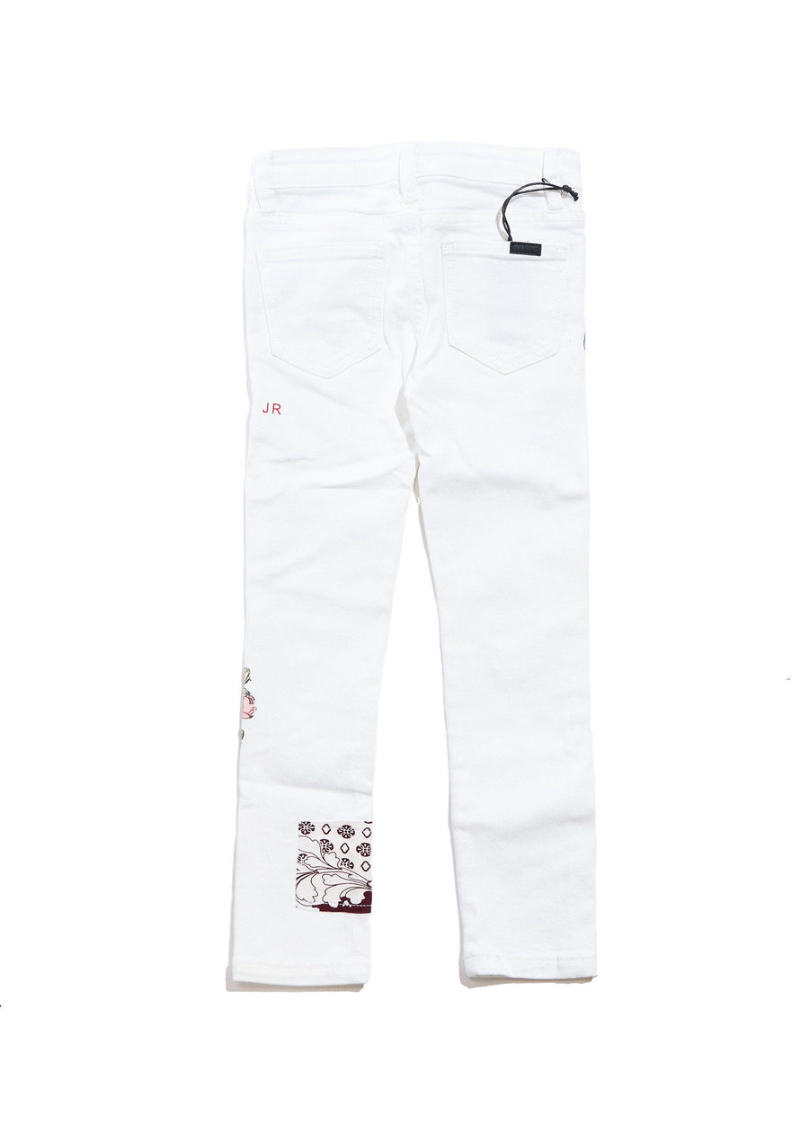 Claude Denim (White) Bottoms Haus of JR 