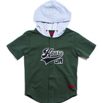 Ryan Hooded Jersey (Green) Tops Haus of JR 