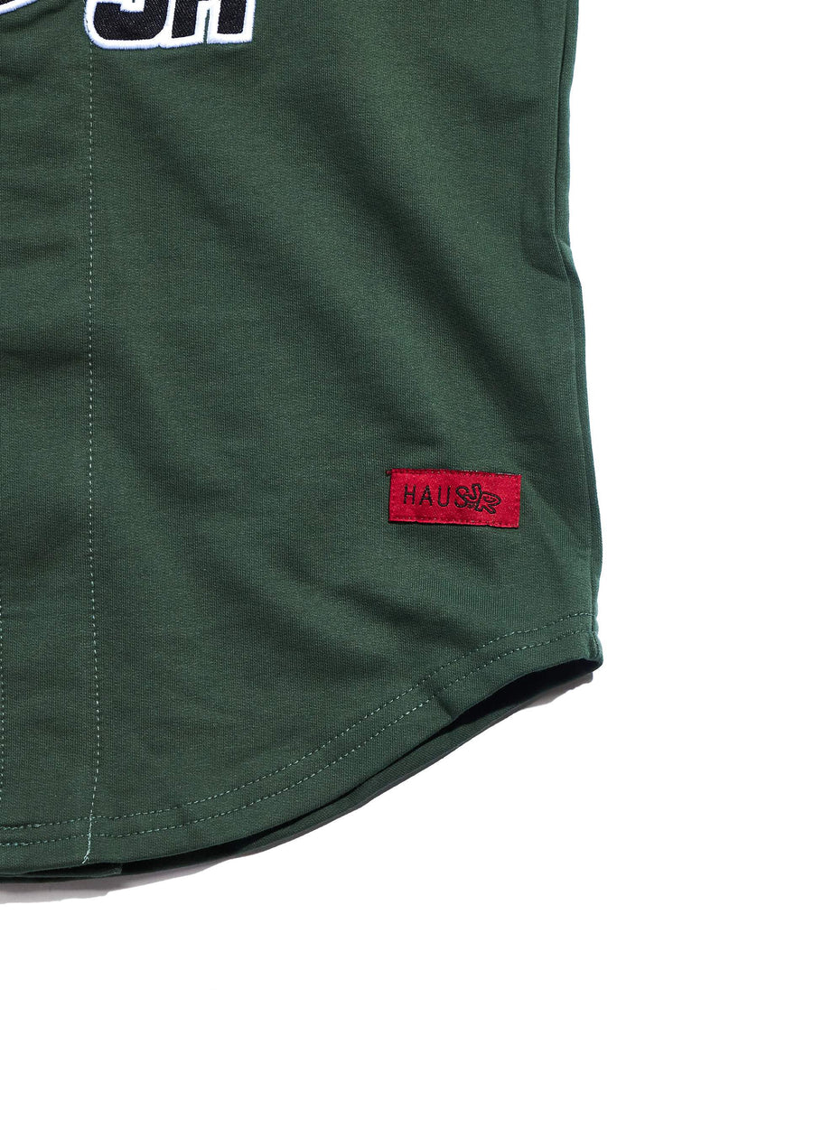 Ryan Hooded Jersey (Green) Tops Haus of JR 