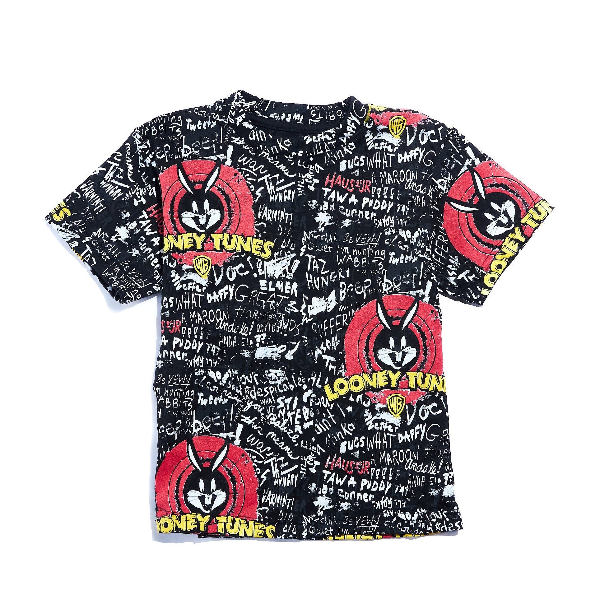 Looney Bugs Tee (Black) Tops Haus of JR 