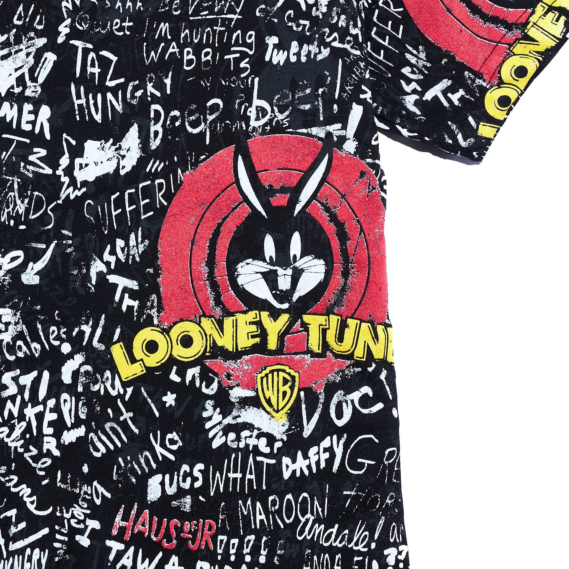 Looney Bugs Tee (Black) Tops Haus of JR 