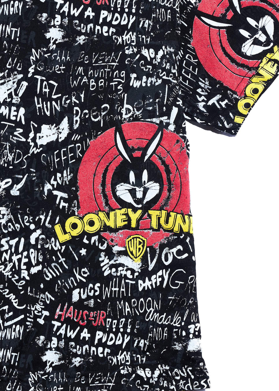 Looney Bugs Tee (Black) Tops Haus of JR 