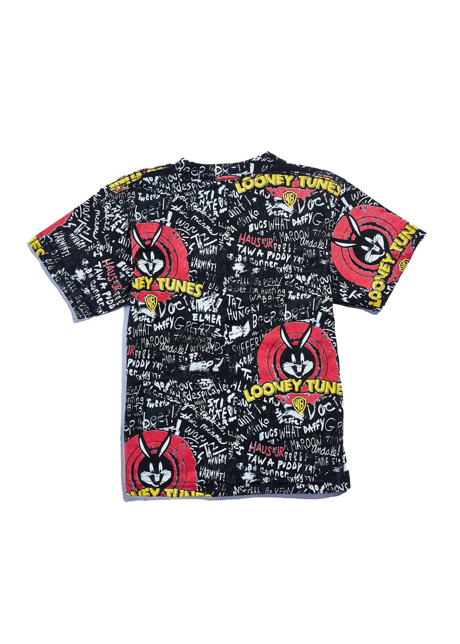 Looney Bugs Tee (Black) Tops Haus of JR 