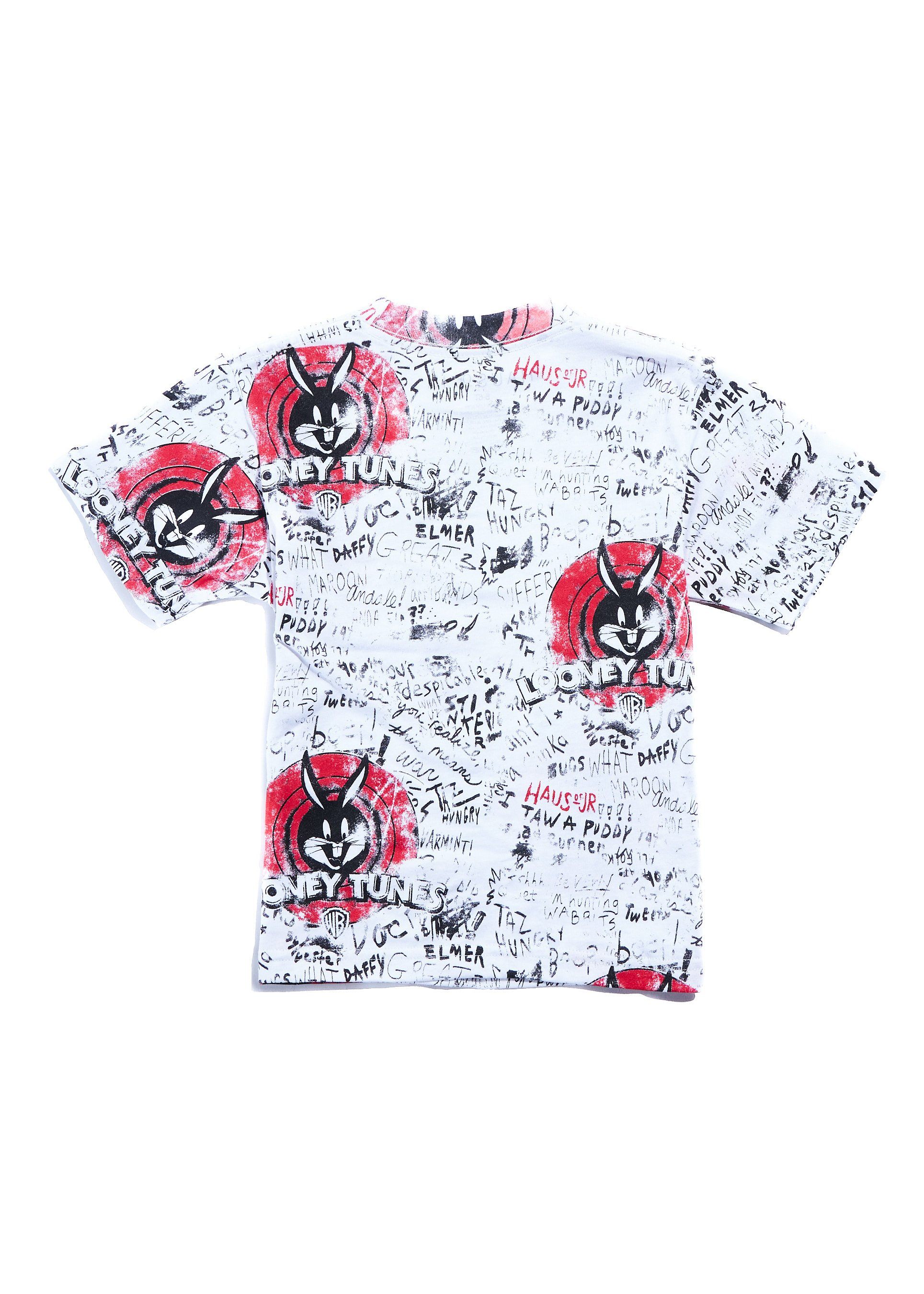 Looney Bugs Tee (White) Tops Haus of JR 