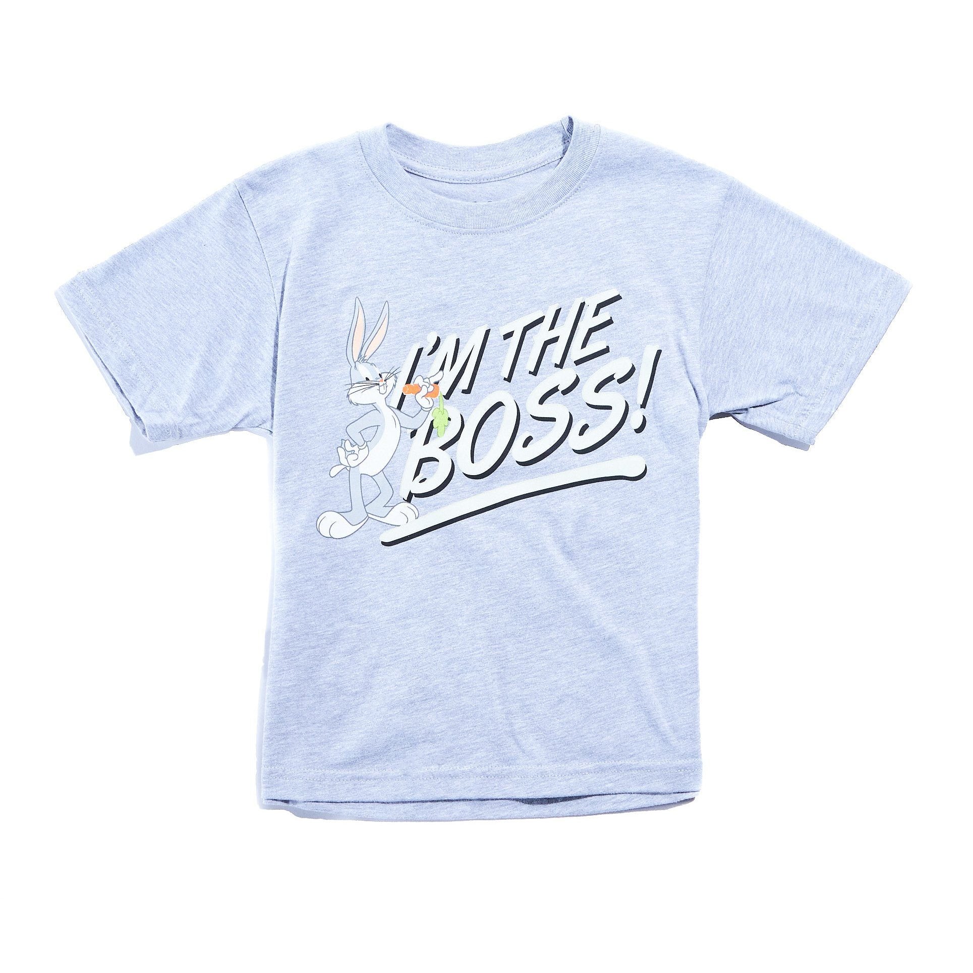 I'm The Boss Tee (Grey) Tops Haus of JR 