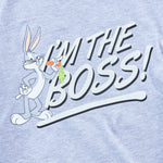 I'm The Boss Tee (Grey) Tops Haus of JR 