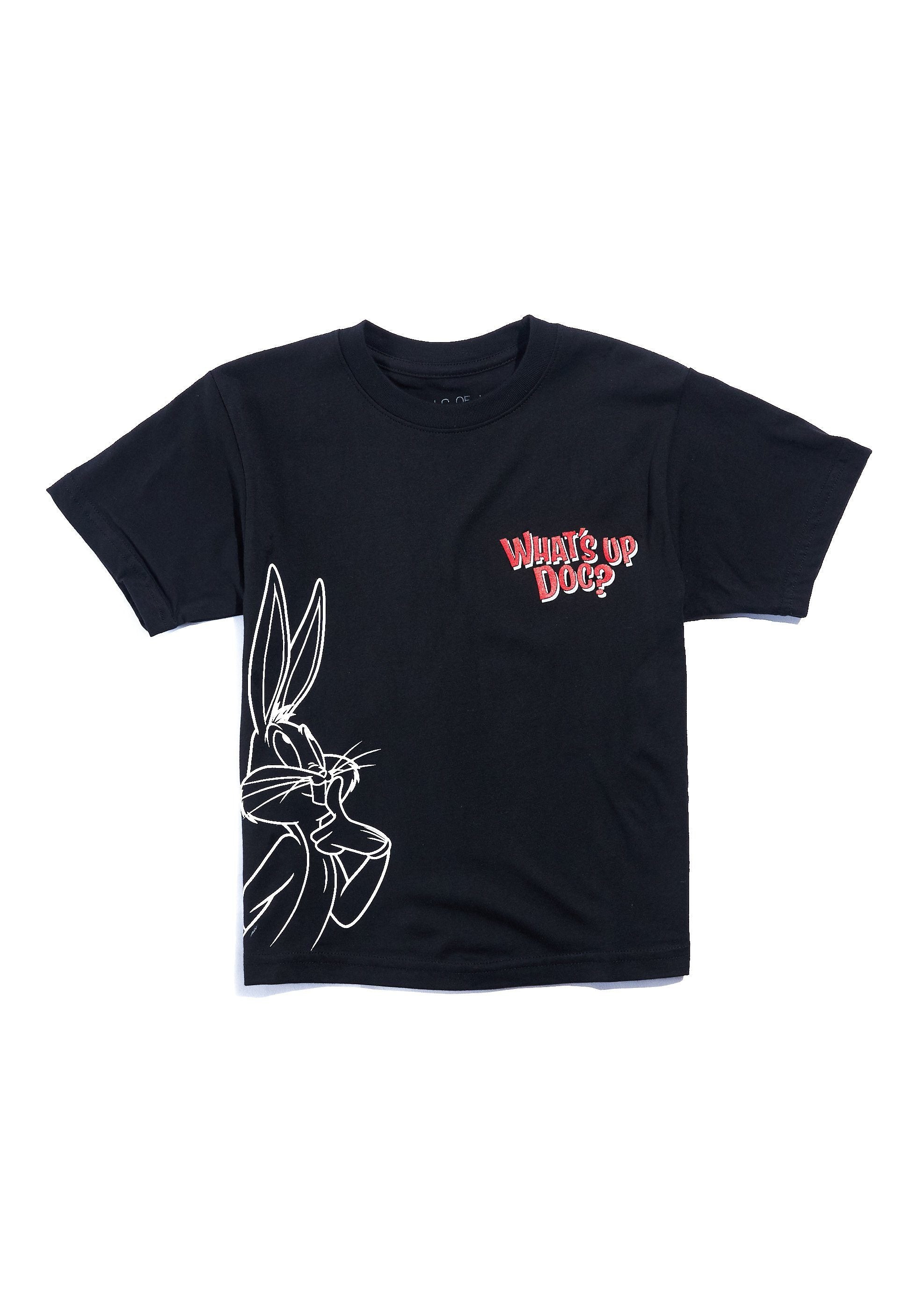What's Up Doc Tee (Black) Tops Haus of JR 