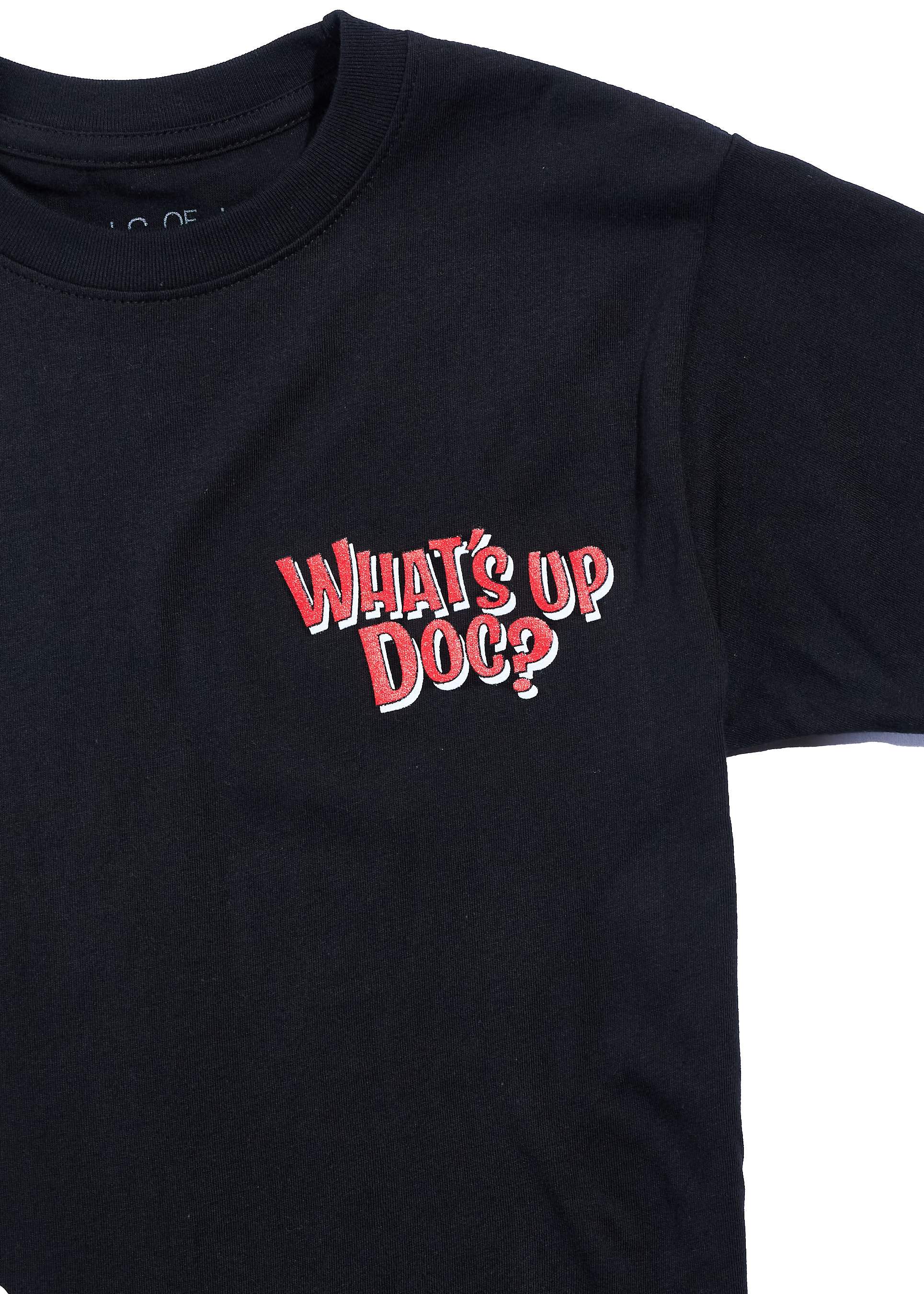 What's Up Doc Tee (Black) Tops Haus of JR 