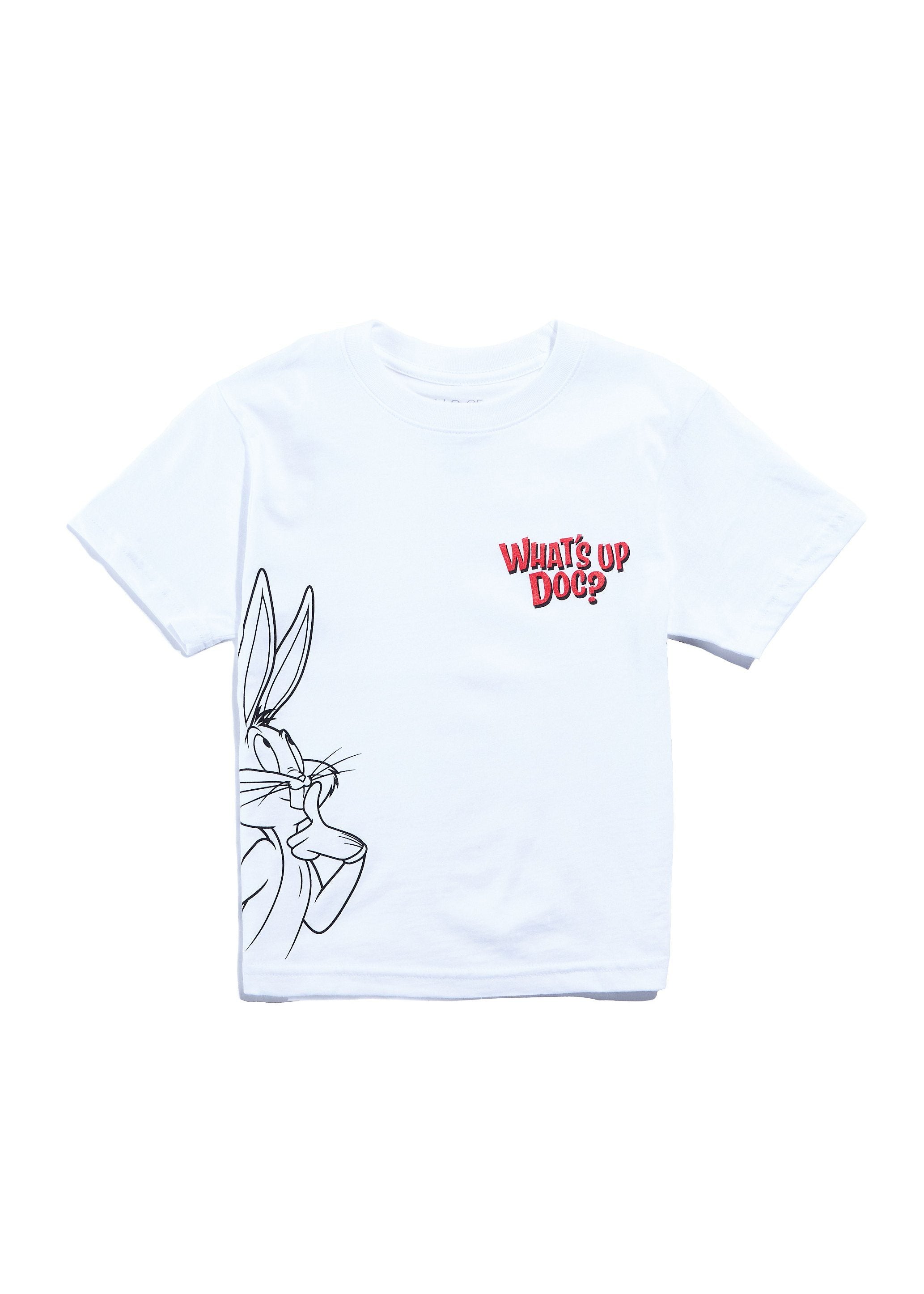 What's Up Doc Tee (White) Tops Haus of JR 
