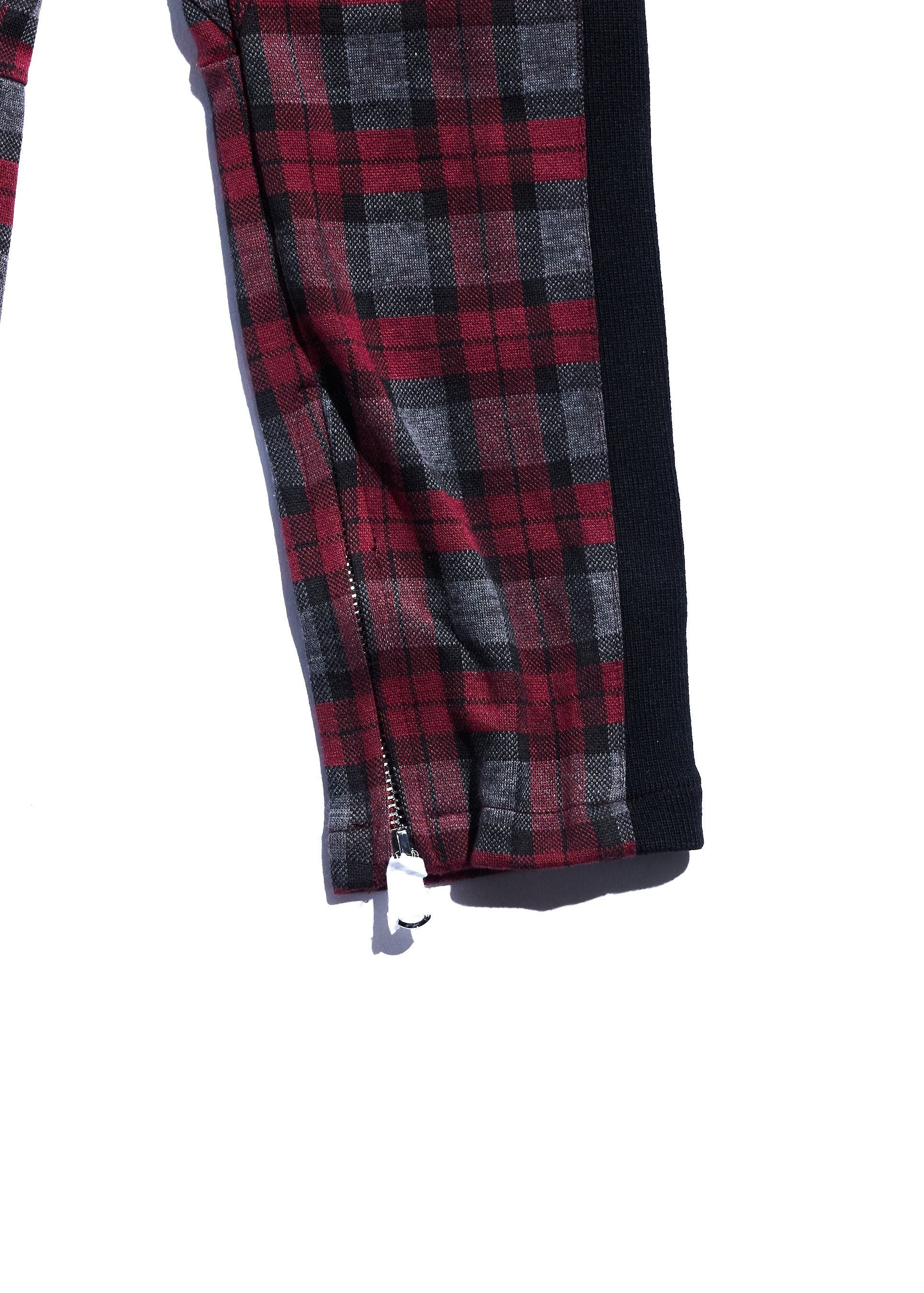 Patrick Plaid Pants (Red) Bottoms Haus of JR 