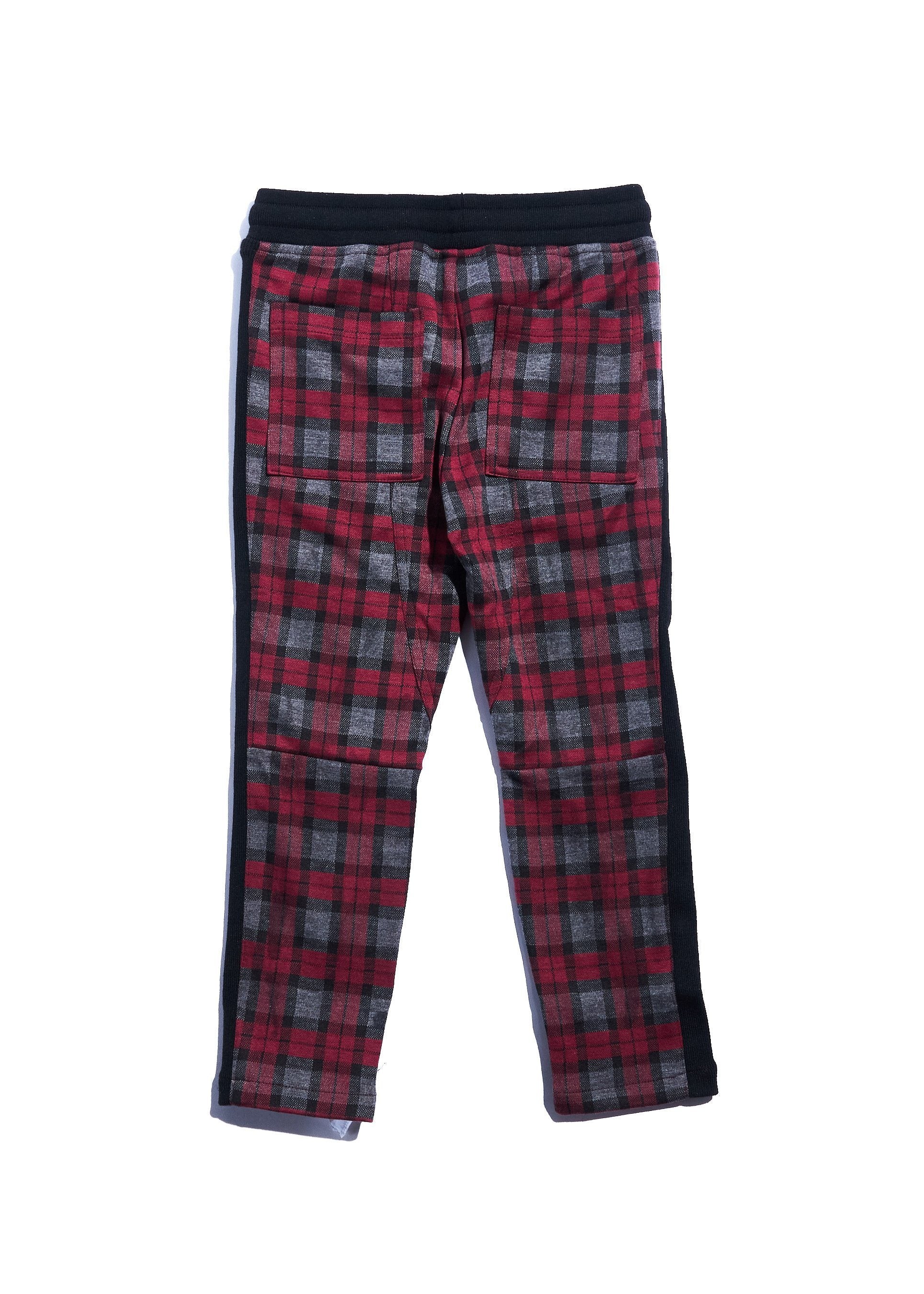 Patrick Plaid Pants (Red) Bottoms Haus of JR 