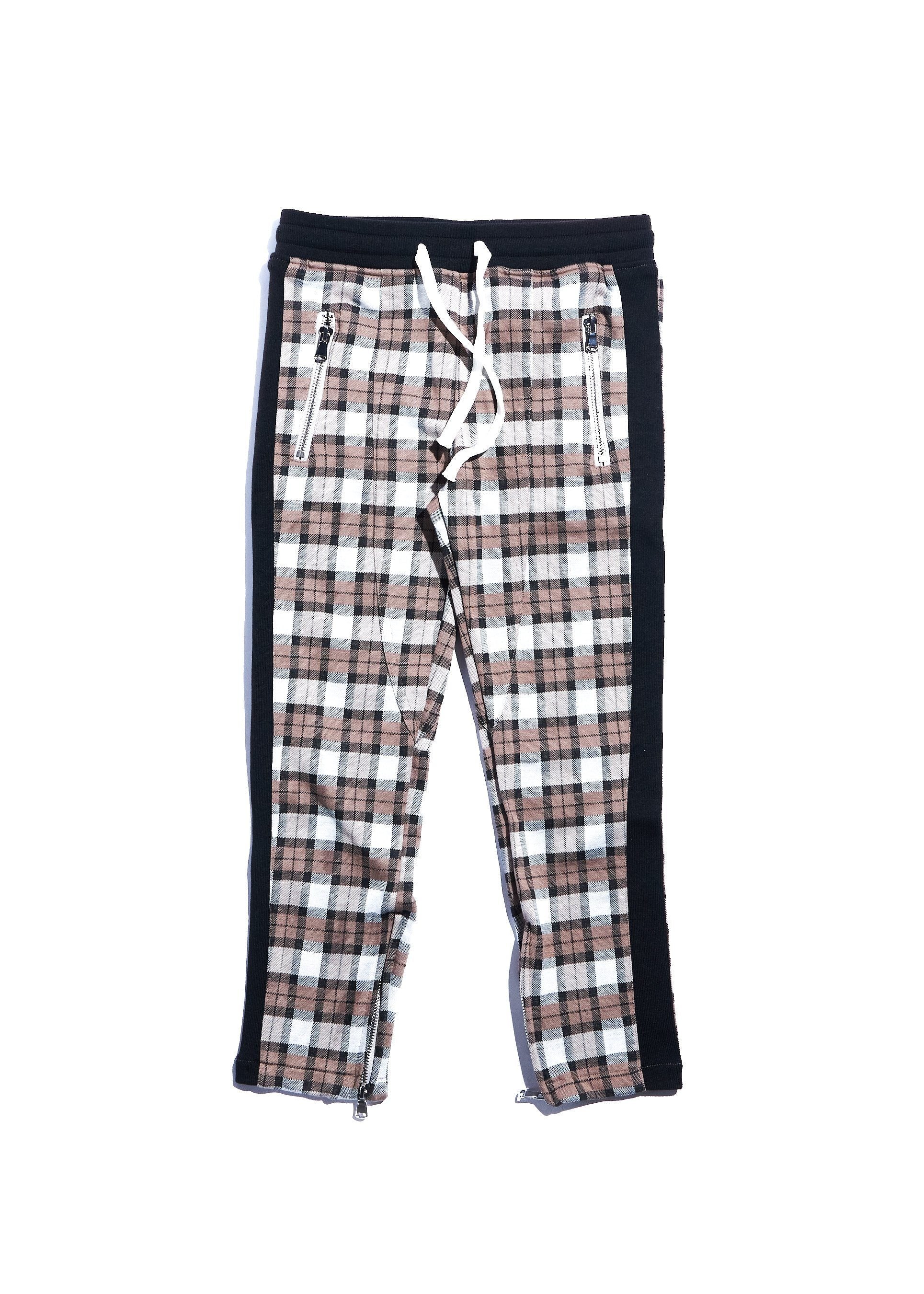Patrick Plaid Pants Bottoms Haus of JR 