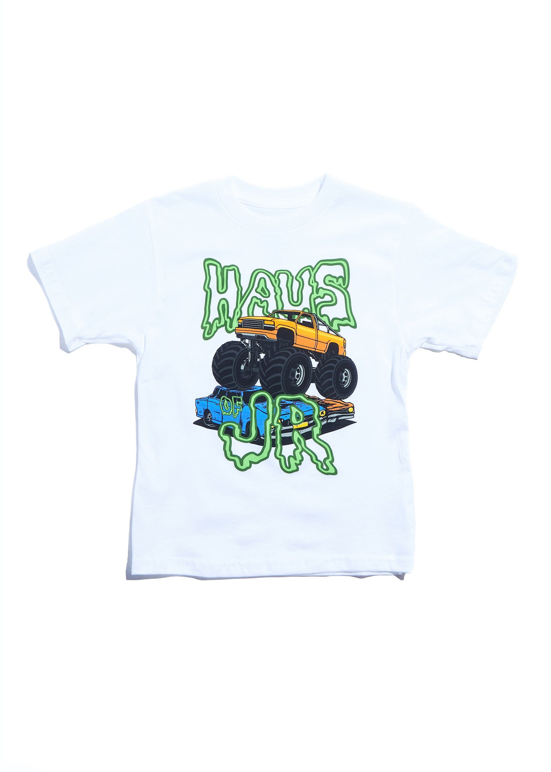 Monster Jam Tee (White) Tops Haus of JR 