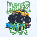 Monster Jam Tee (White) Tops Haus of JR 
