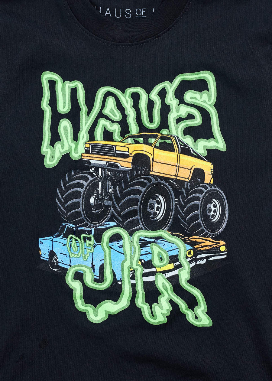 Monster Jam Tee (Black) Tops Haus of JR 
