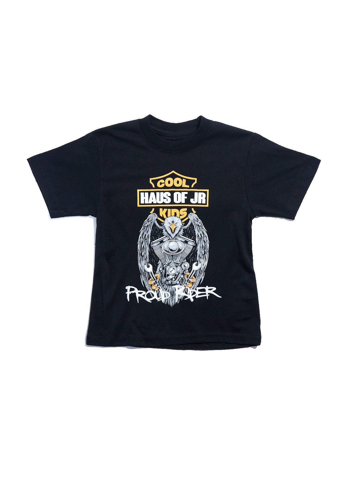 Rider Tee (Black) Tops Haus of JR 