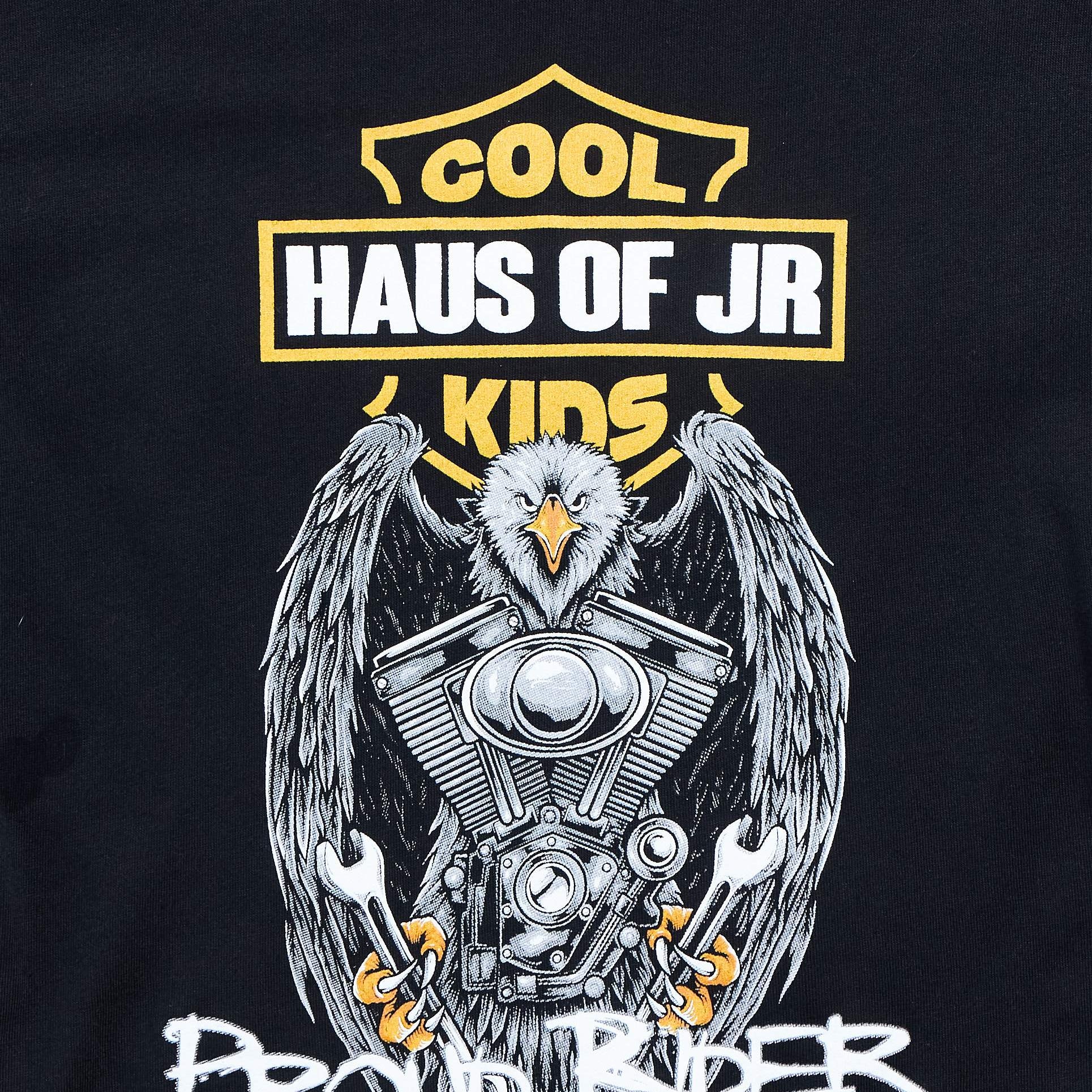 Rider Tee (Black) Tops Haus of JR 