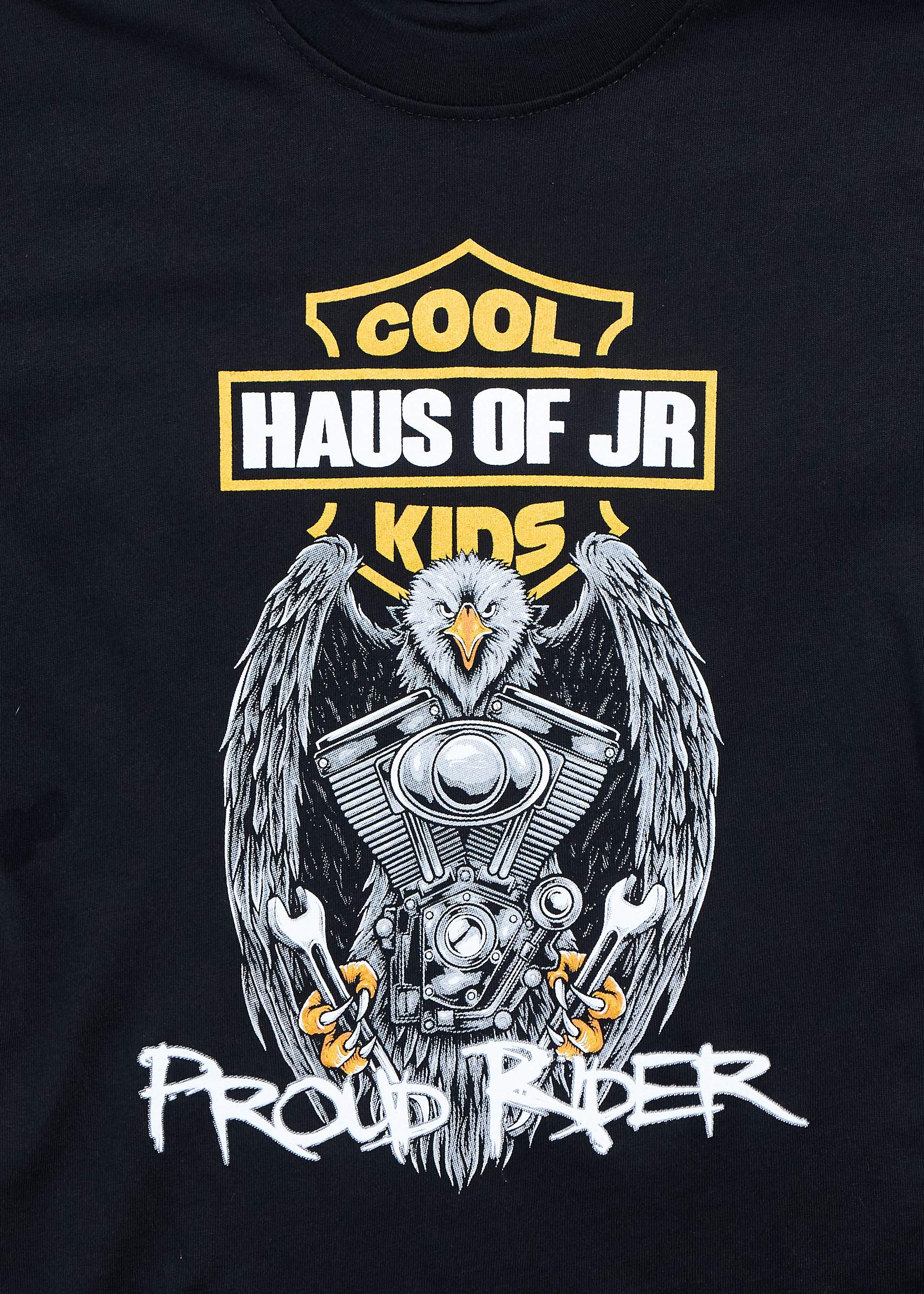 Rider Tee (Black) Tops Haus of JR 