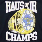 Champion Ring Tee (Black) Tops Haus of JR 
