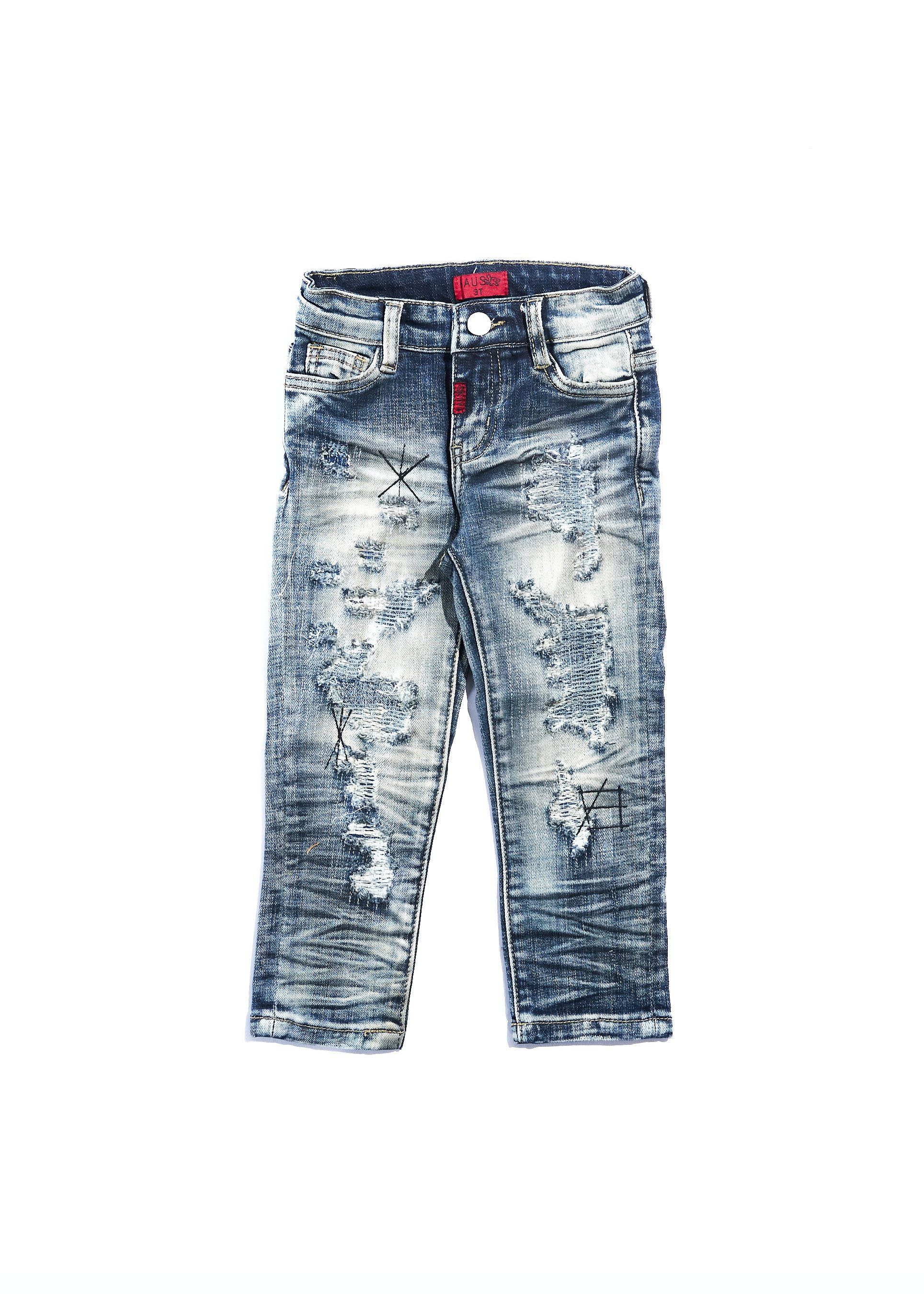 Sansa Standard Denim (Blue Wash) Bottoms Haus of JR 