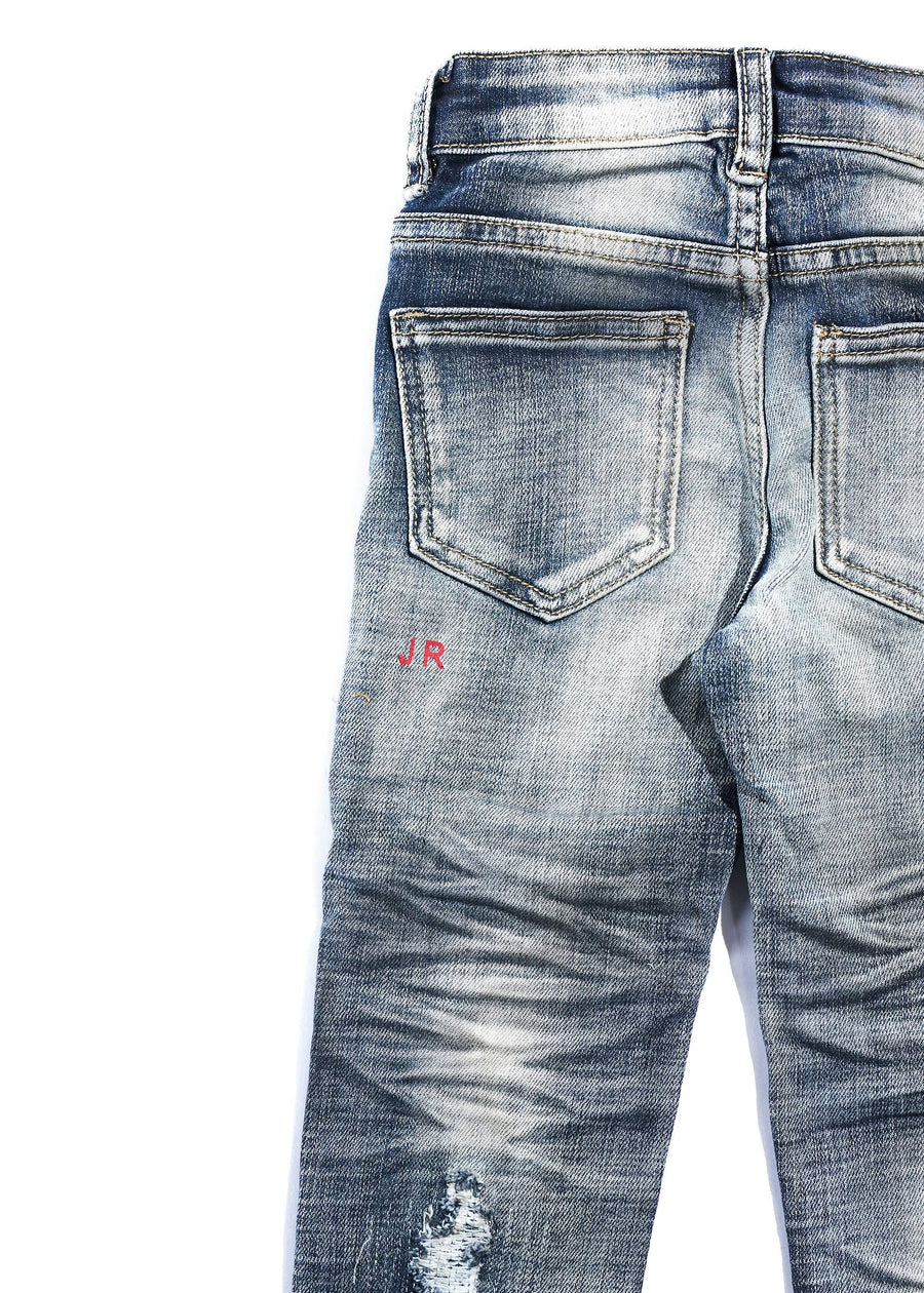 Sansa Standard Denim (Blue Wash) Bottoms Haus of JR 