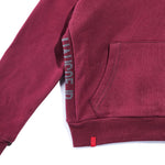Allen Staple Hoodie (Maroon) Tops Haus of JR 