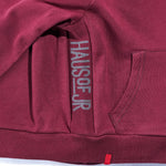 Allen Staple Hoodie (Maroon) Tops Haus of JR 