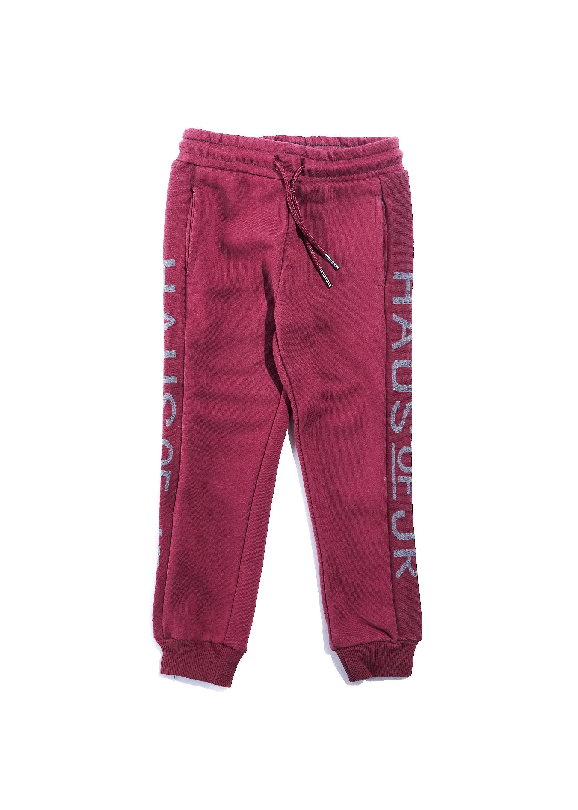 Allen Staple Sweatpant (Maroon) Bottoms Haus of JR 