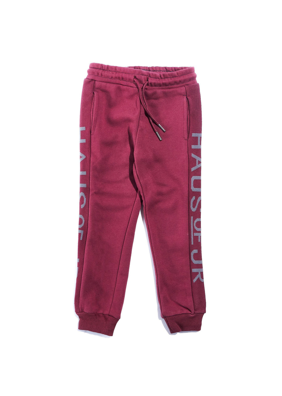 Allen Staple Sweatpant (Maroon) Bottoms Haus of JR 