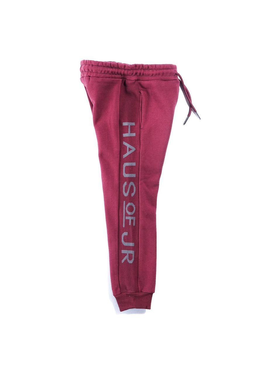 Allen Staple Sweatpant (Maroon) Bottoms Haus of JR 