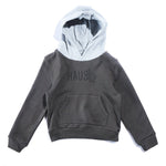 Two Tone Hoodie (Grey) Tops Haus of JR 