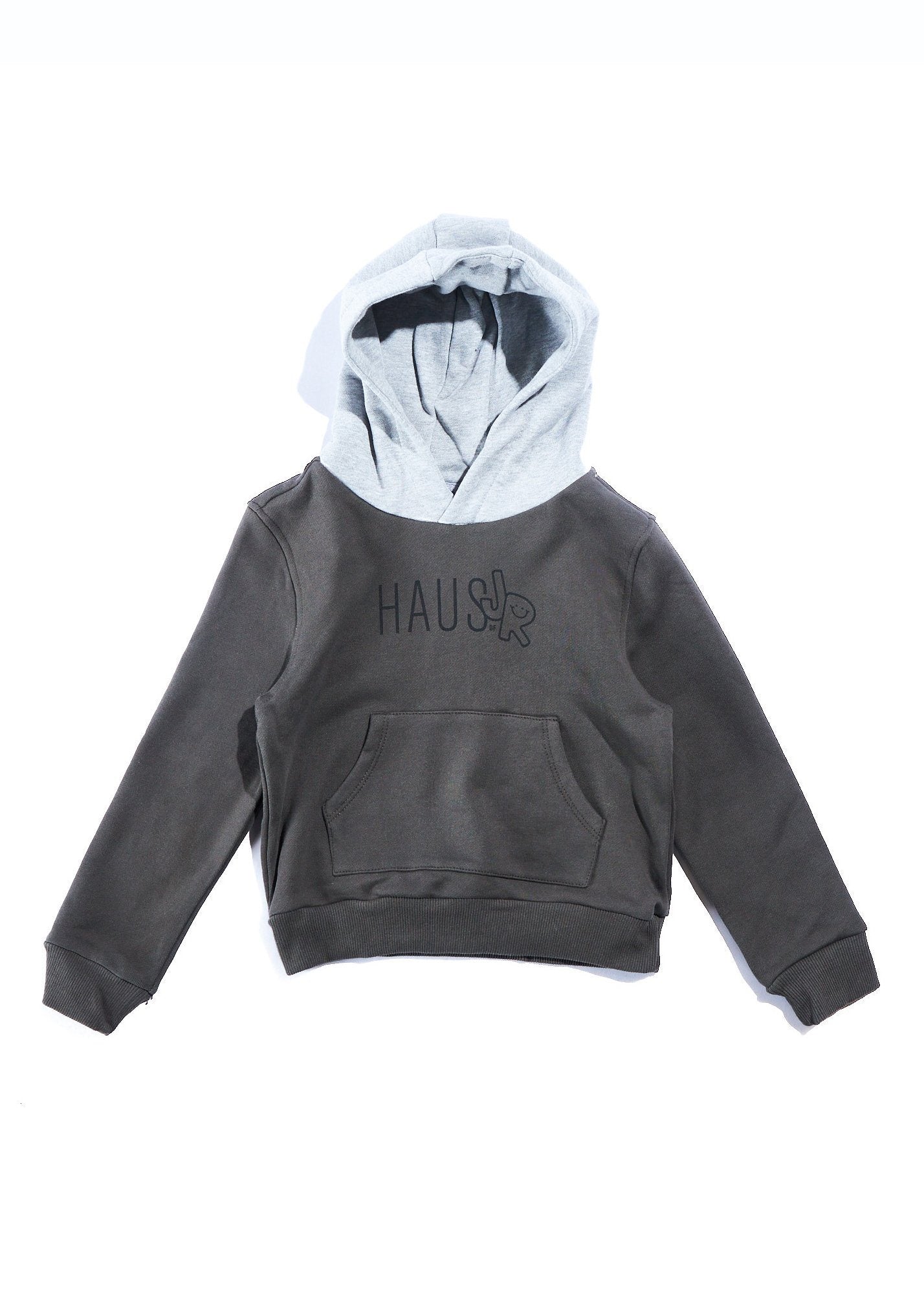 Two Tone Hoodie (Grey) Tops Haus of JR 