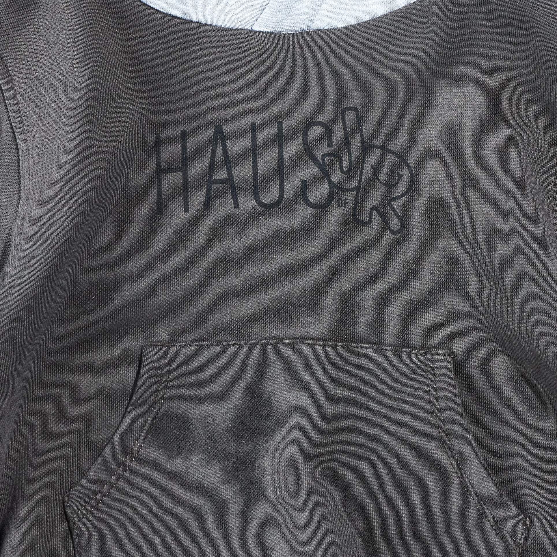 Two Tone Hoodie (Grey) Tops Haus of JR 