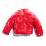 Cloud Puffer Jacket (Red) Tops Haus of JR 