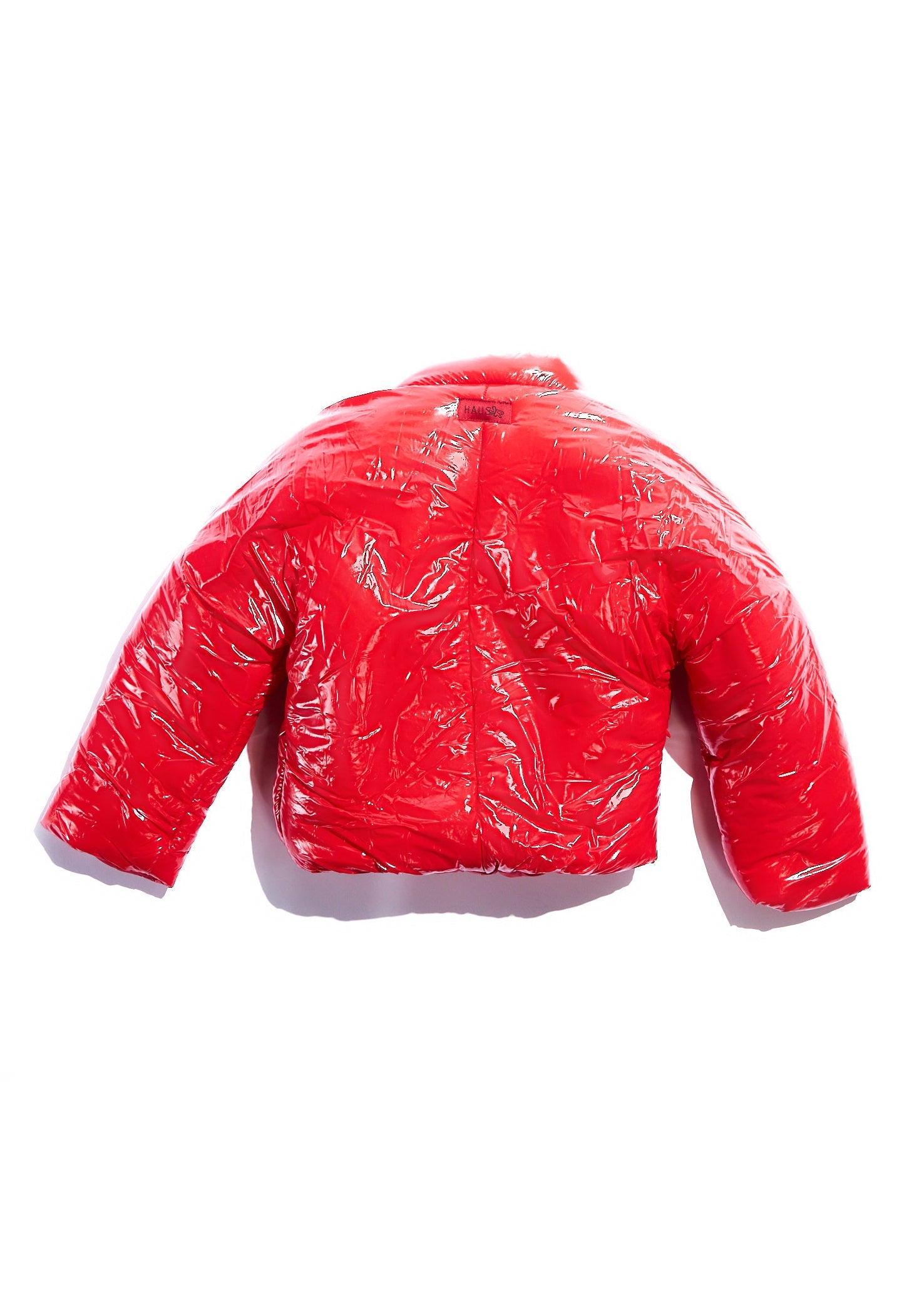 Cloud Puffer Jacket (Red) Tops Haus of JR 