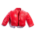 Cloud Puffer Jacket (Red) Tops Haus of JR 