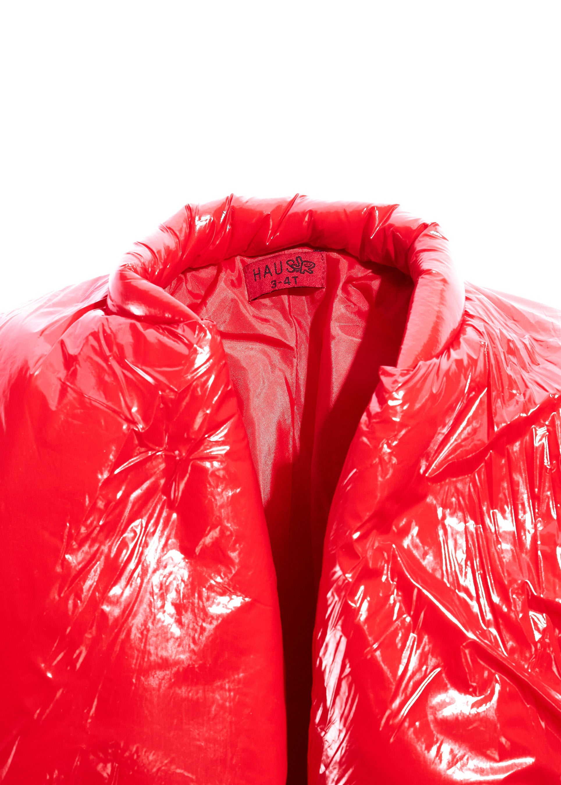 Cloud Puffer Jacket (Red) Tops Haus of JR 