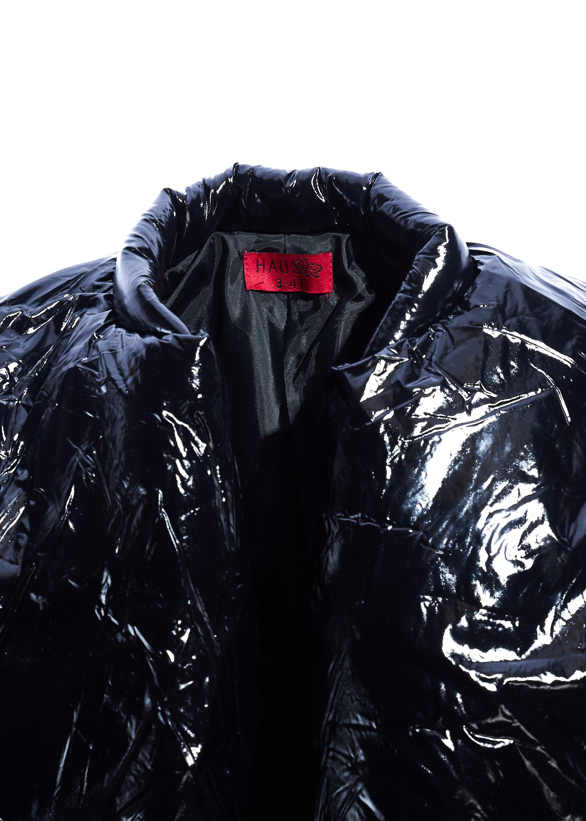 Cloud Puffer Jacket (Black) Tops Haus of JR 