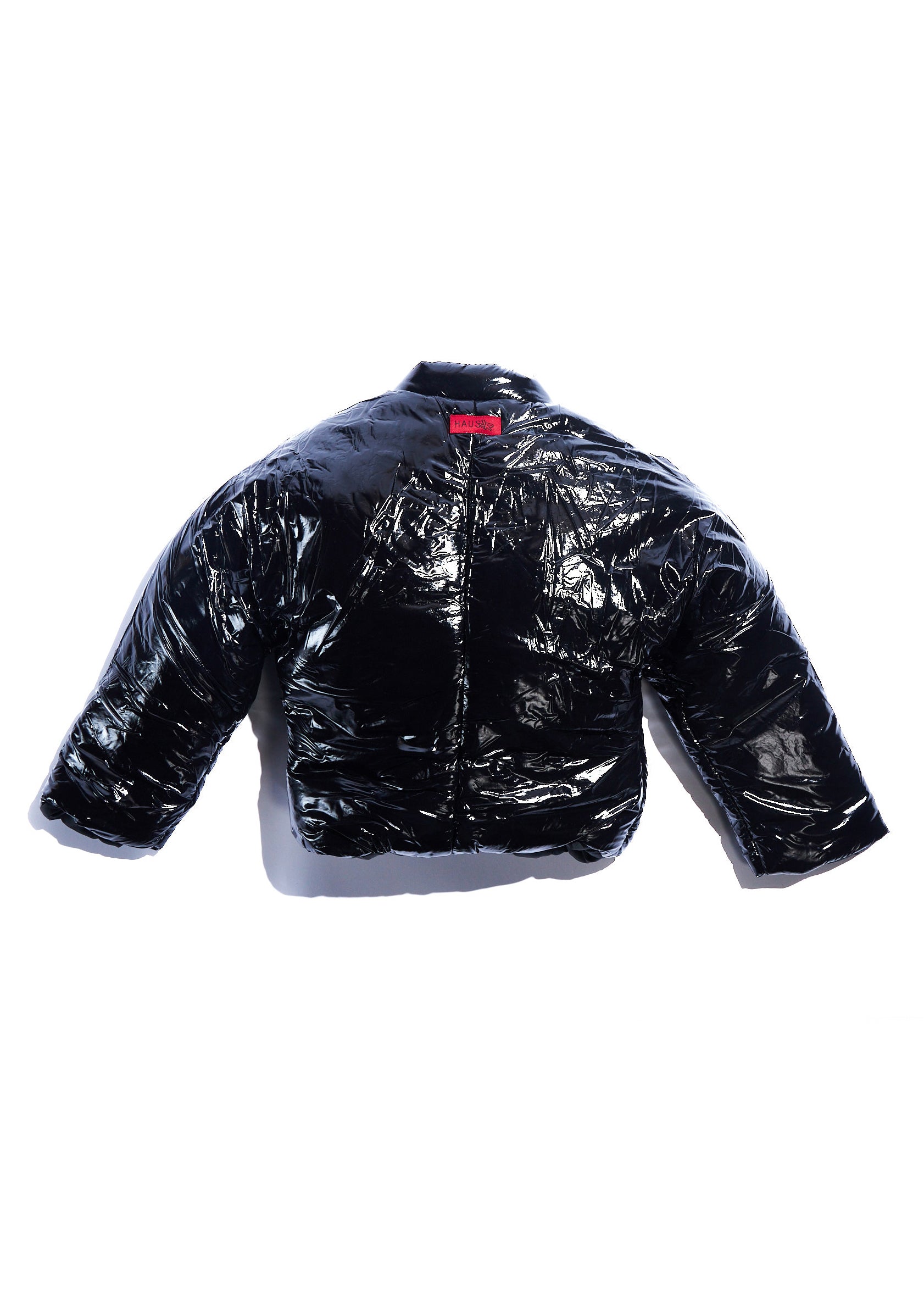 Cloud Puffer Jacket (Black) Tops Haus of JR 