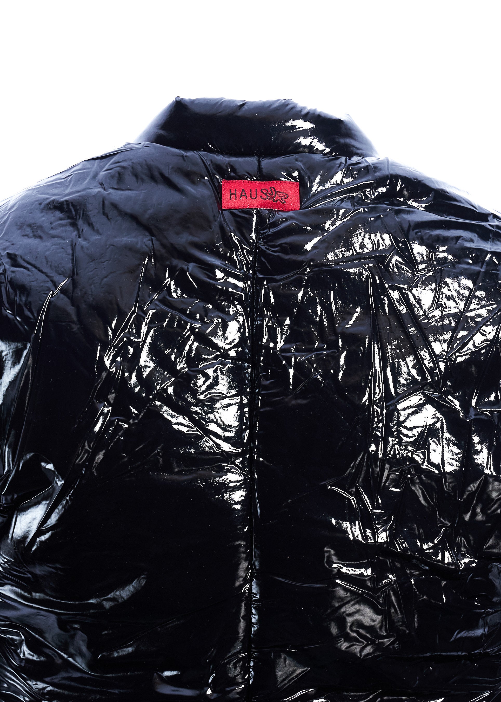 Cloud Puffer Jacket (Black) Tops Haus of JR 