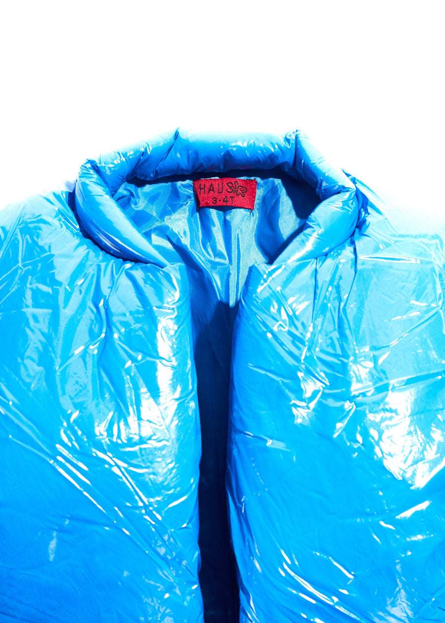 Cloud Puffer Jacket (Blue) Tops Haus of JR 