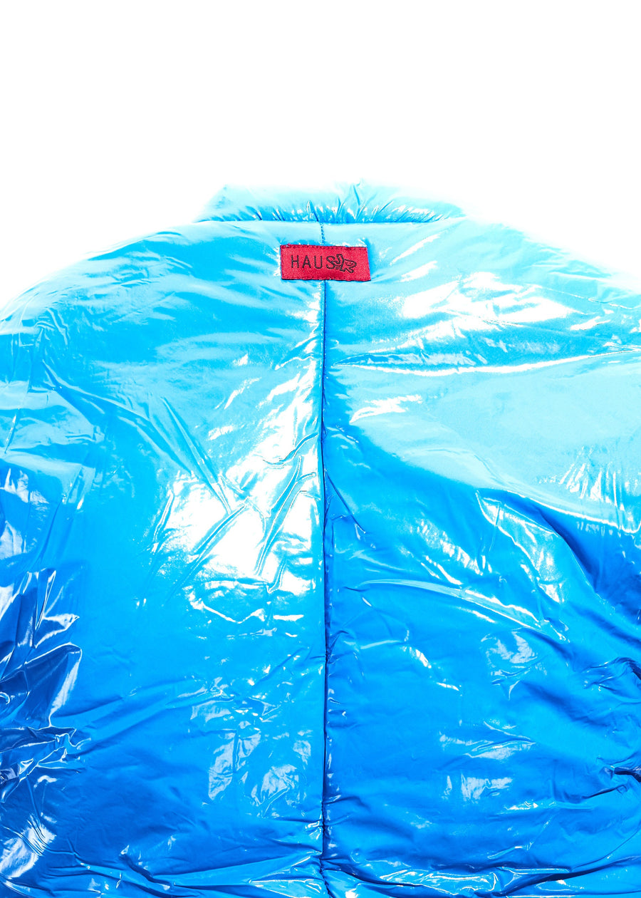 Cloud Puffer Jacket (Blue) Tops Haus of JR 