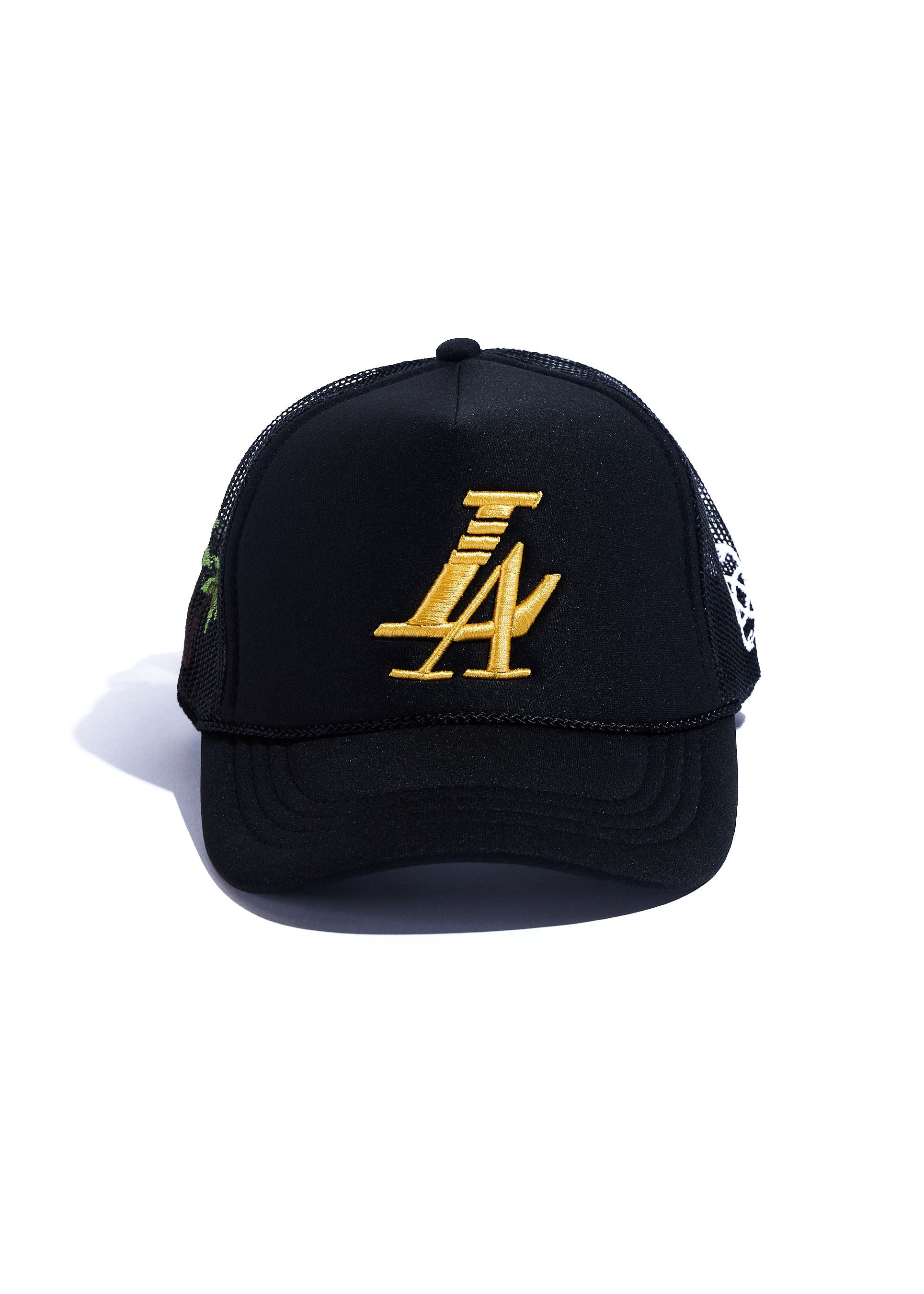 HOJ x Reference Paradise LA Trucker (Black) Hat Haus of JR 