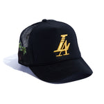 HOJ x Reference Paradise LA Trucker (Black) Hat Haus of JR 