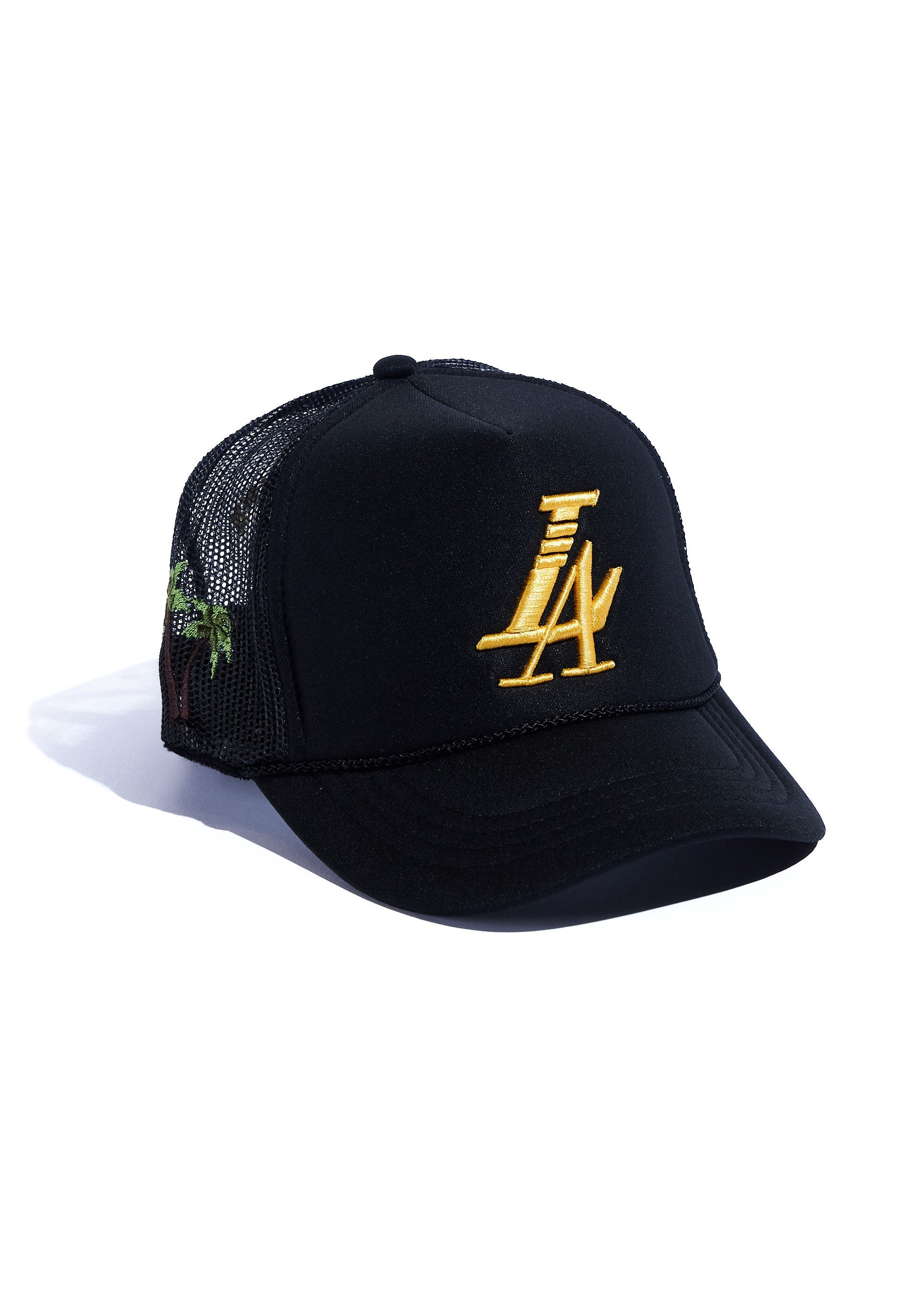 HOJ x Reference Paradise LA Trucker (Black) Hat Haus of JR 