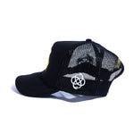 HOJ x Reference Paradise LA Trucker (Black) Hat Haus of JR 