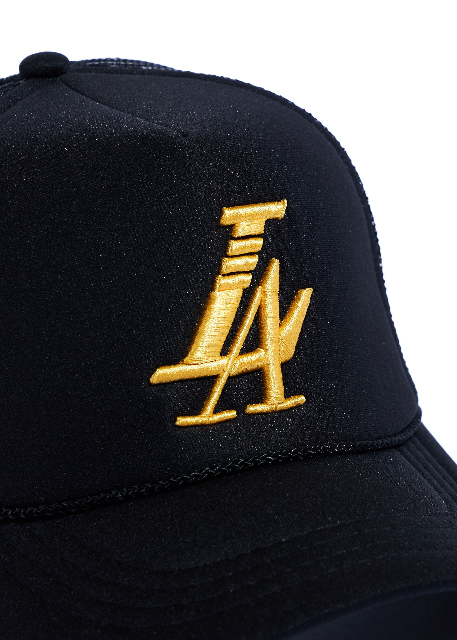 HOJ x Reference Paradise LA Trucker (Black) Hat Haus of JR 