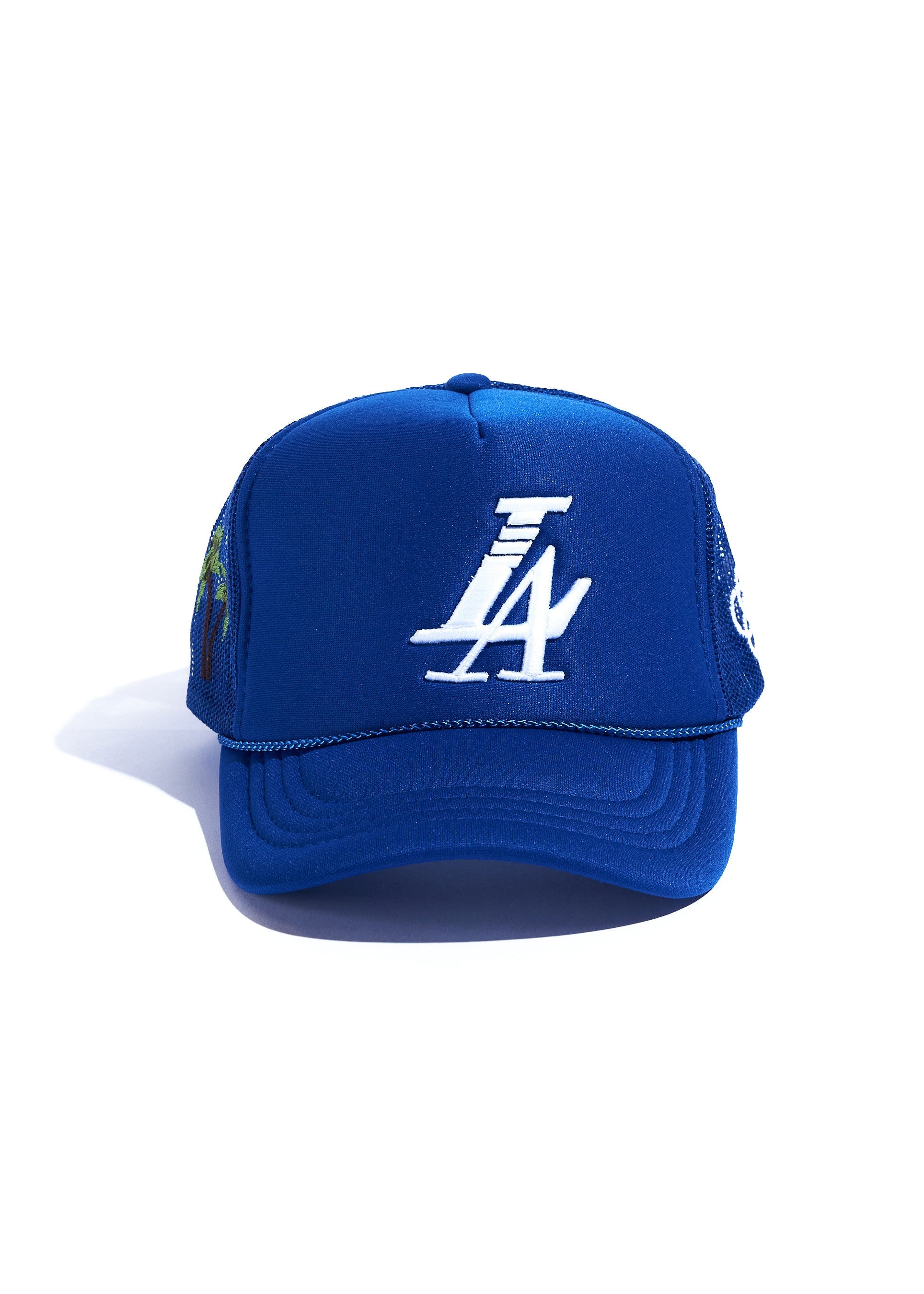 HOJ x Reference Paradise LA Trucker (Blue) Hat Haus of JR 